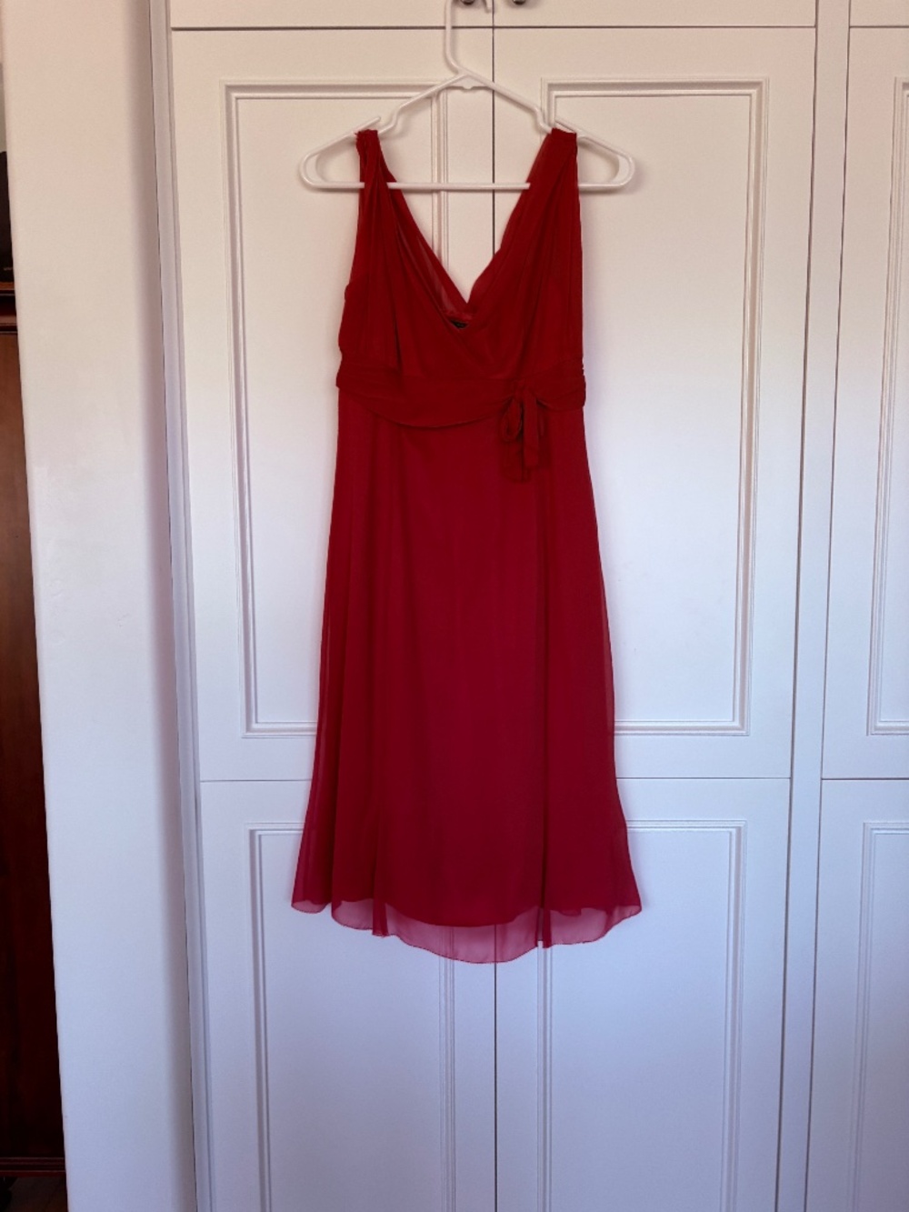 Elie Tahari Wine-colored Cocktail Party dress